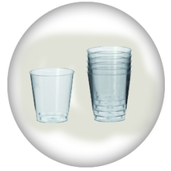 Plastic Communion Cups 40's