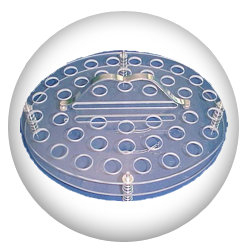 Perspex 40 hole Stackable Tray  