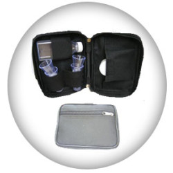 Portable Communion Set - Nylon Zippered Black