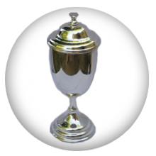 Silver-plated Communion Chalice with Lid 600 ml
